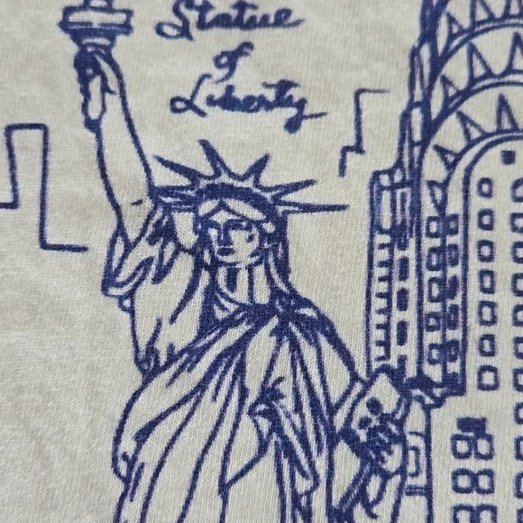 NYC Bundle Two Cute Cotton Tourist T-Shirts Small - Picture 14 of 16